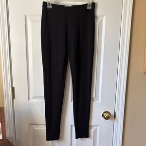 Michael Kors Black Straight-Leg Leggings | Size Small